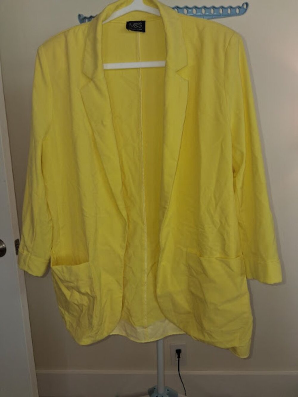 Yellow blazer by Modern Essentials